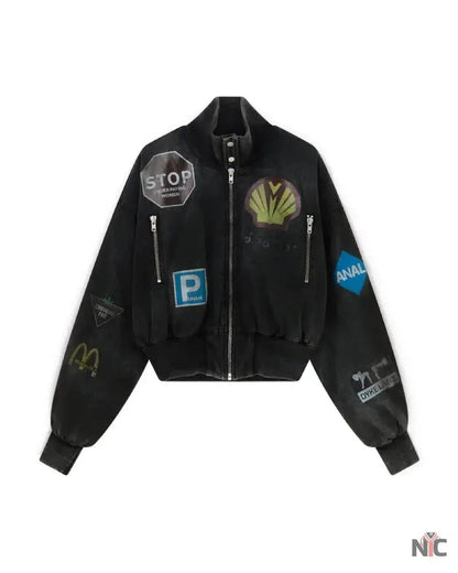 Crash Bomber Black