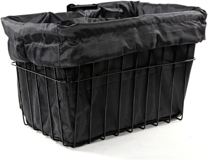 Cruiser Candy Bicycle Basket Liner 15 "x 12" x 10" (Black)