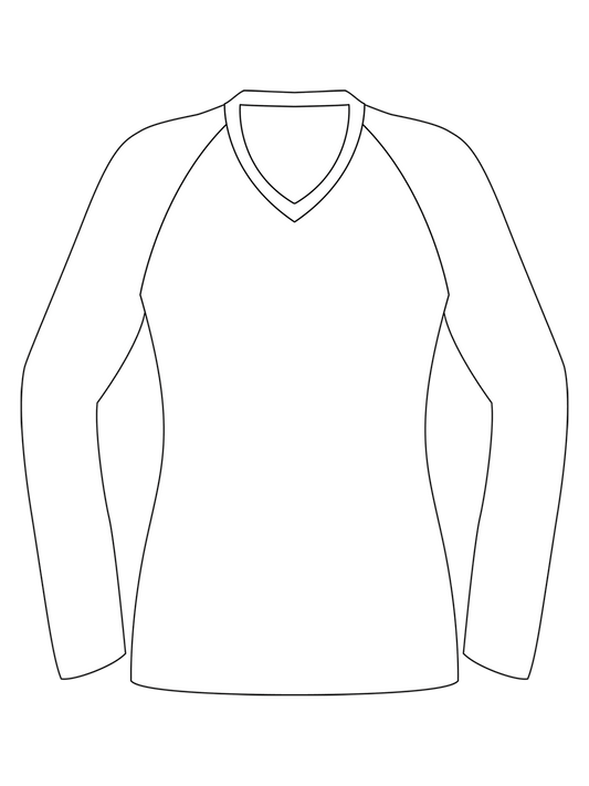 Custom Long Sleeve Volleyball Jersey