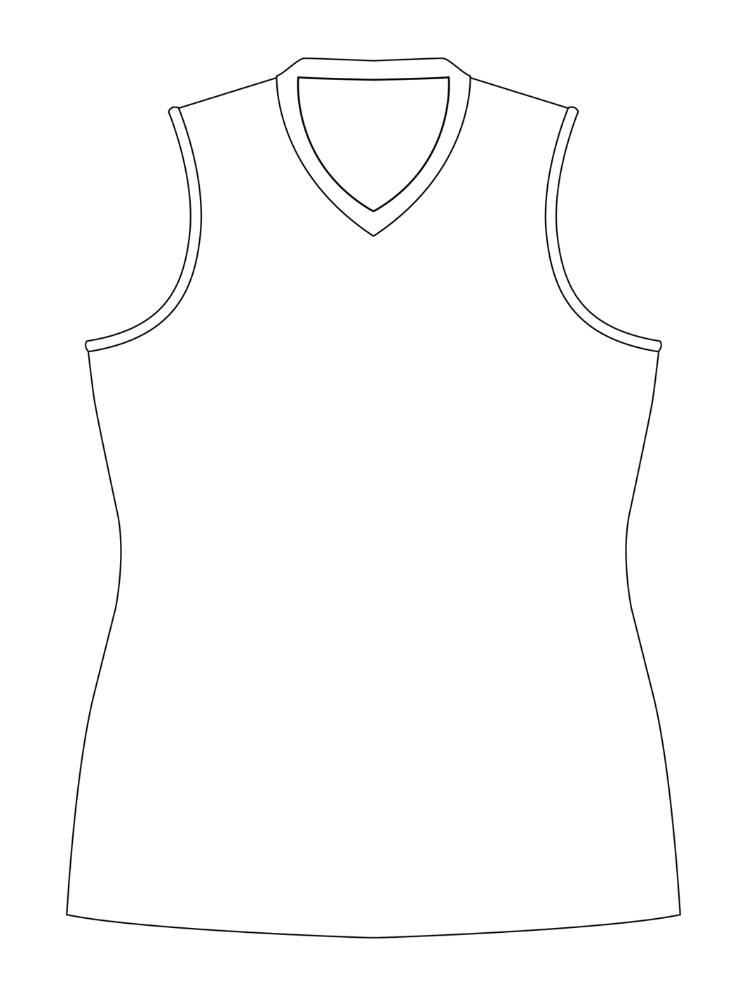Custom Sleeveless Volleyball Jersey