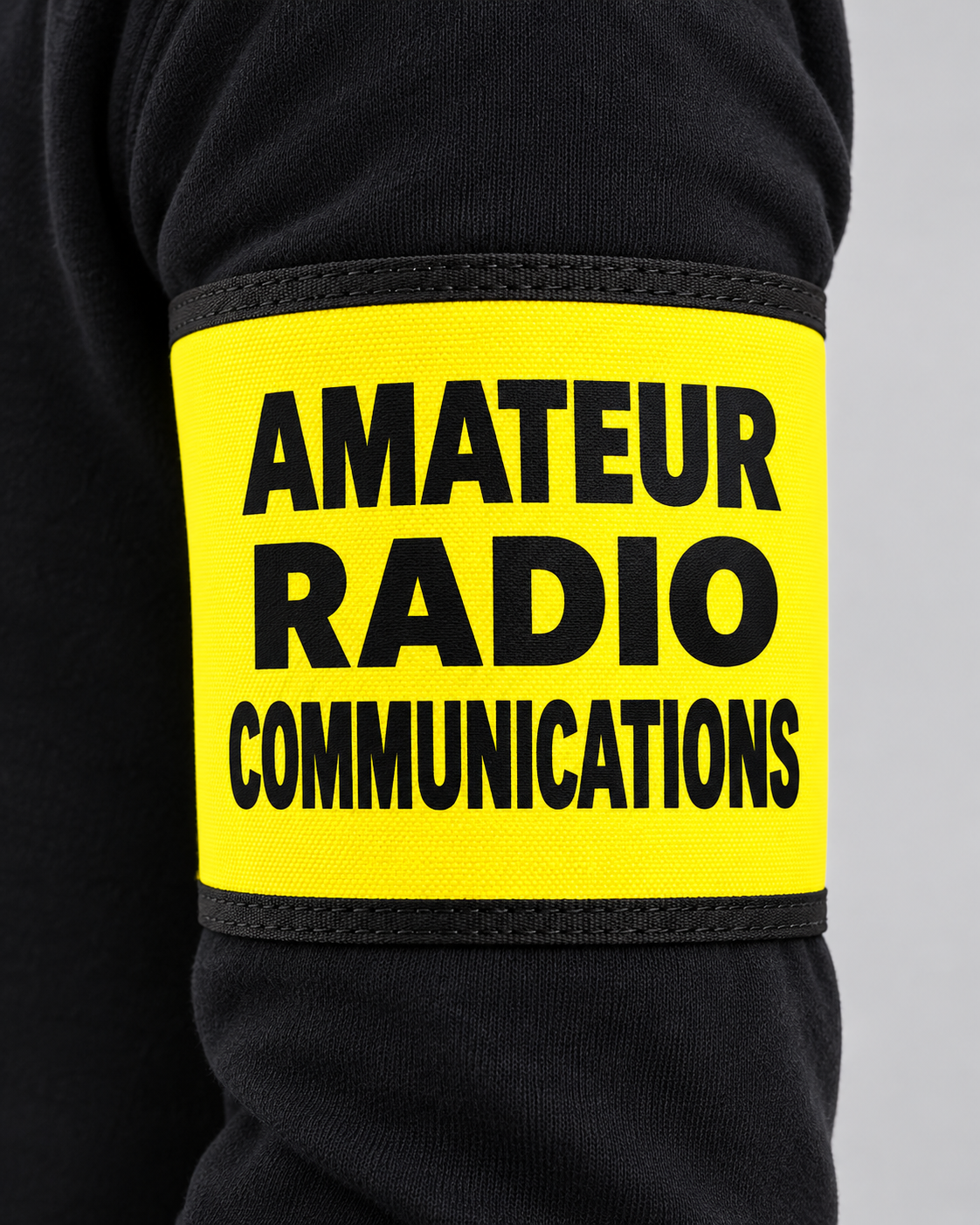 Custom Adjustable AMATEUR RADIO COMMUNICATIONS Armband