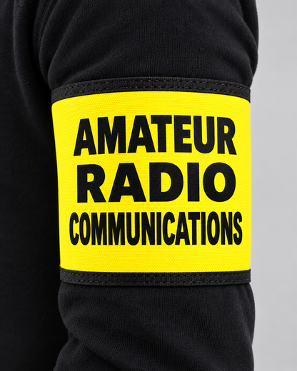 Custom Adjustable AMATEUR RADIO COMMUNICATIONS Armband