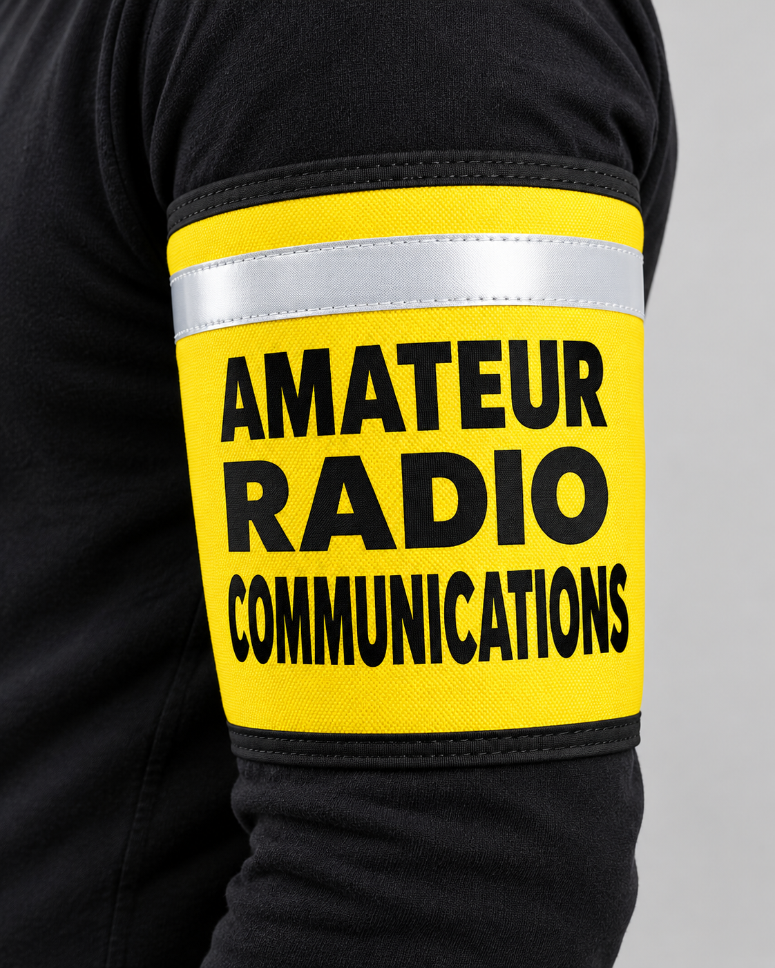 Custom Adjustable AMATEUR RADIO COMMUNICATIONS Armband