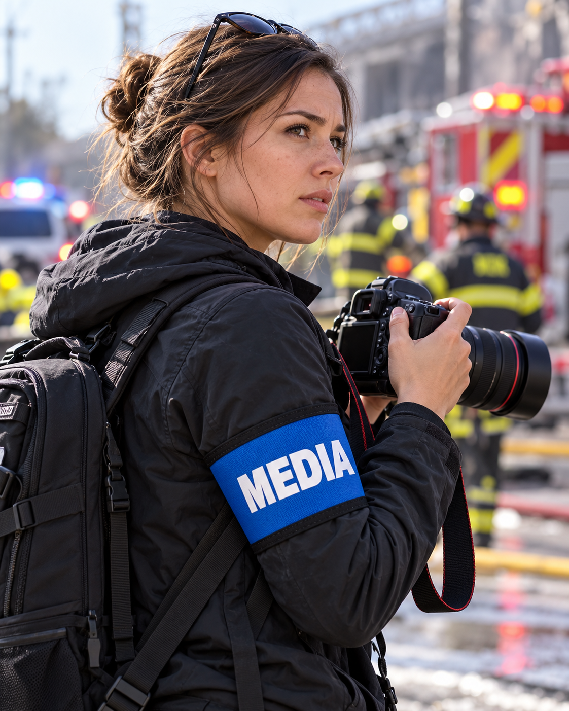 Custom Adjustable MEDIA Armband