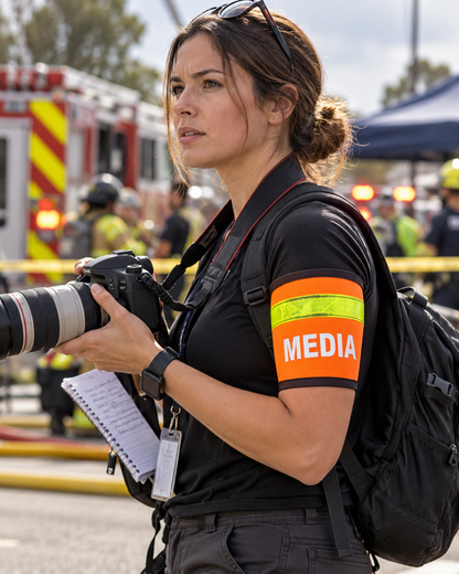 Custom Adjustable MEDIA Armband
