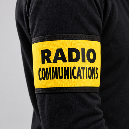 Custom Adjustable RADIO COMMUNICATIONS Armband