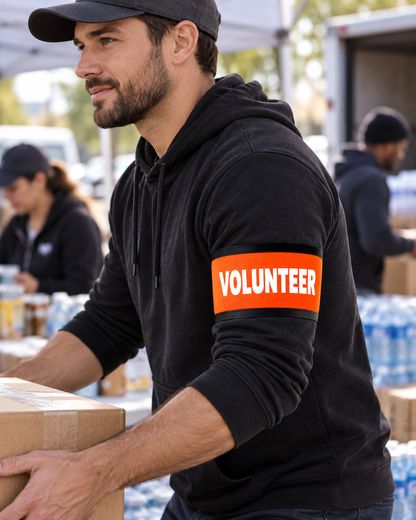 Custom Adjustable VOLUNTEER Armband