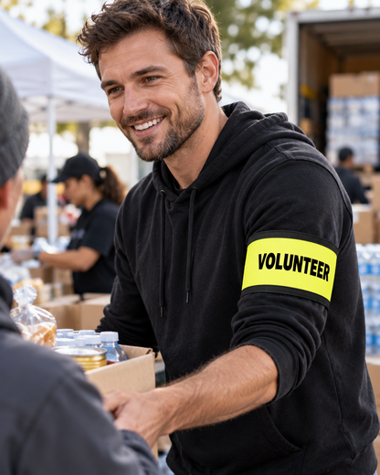 Custom Adjustable VOLUNTEER Armband