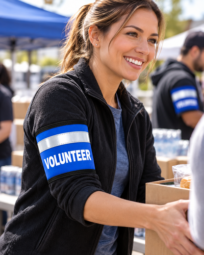Custom Adjustable VOLUNTEER Armband
