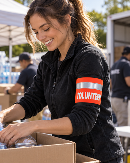 Custom Adjustable VOLUNTEER Armband
