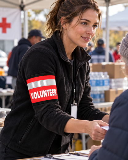 Custom Adjustable VOLUNTEER Armband