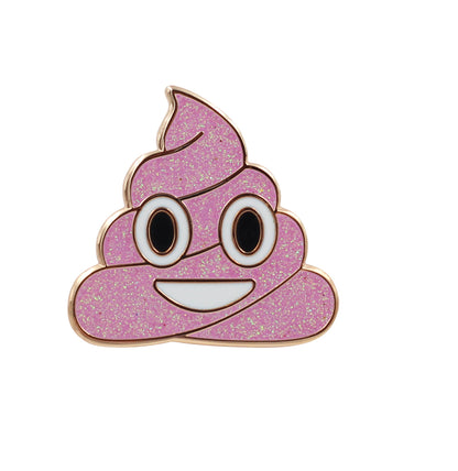 Poop Emoji Pin Series - Poop Enamel Pin Series in Many Different Colors