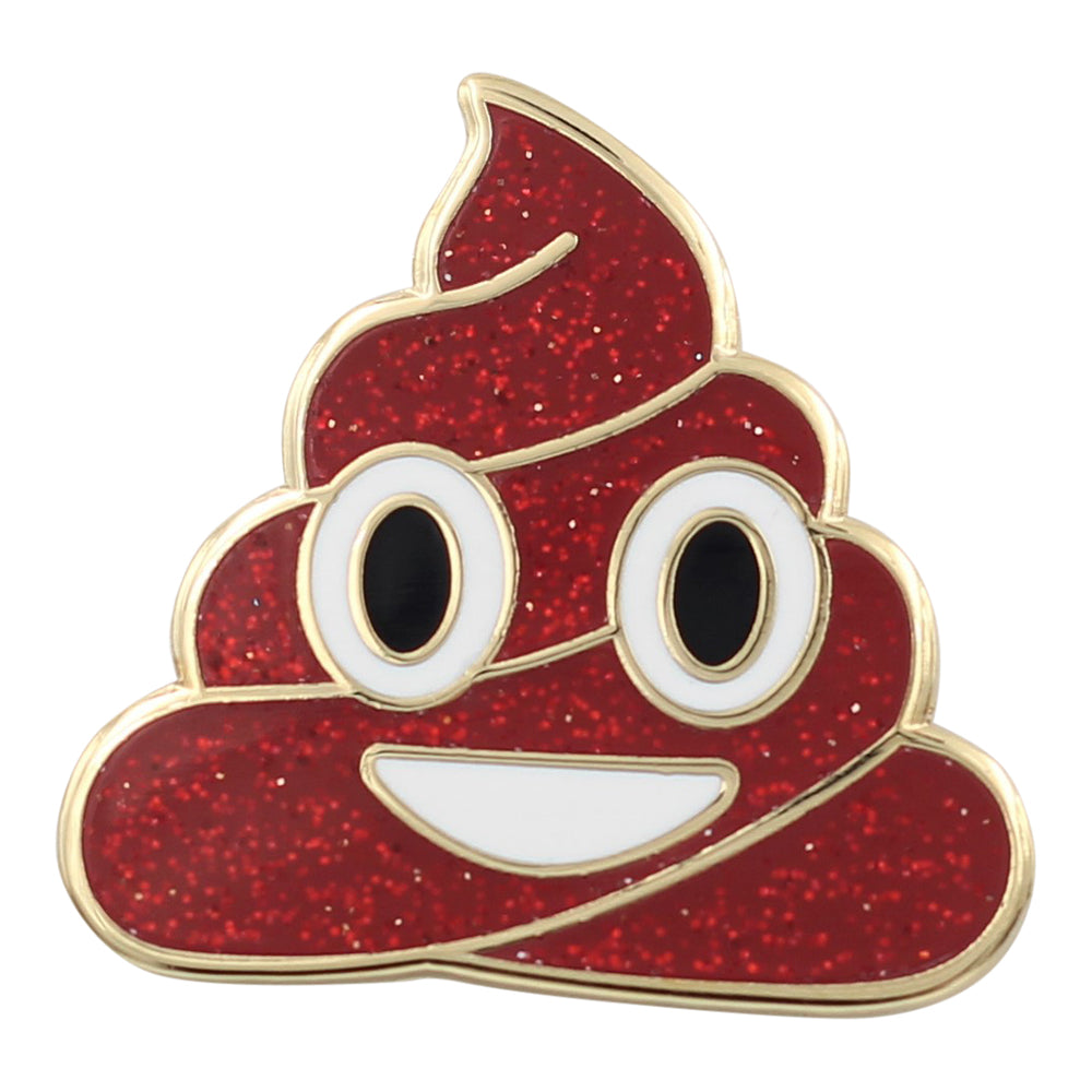 Poop Emoji Pin Series - Poop Enamel Pin Series in Many Different Colors