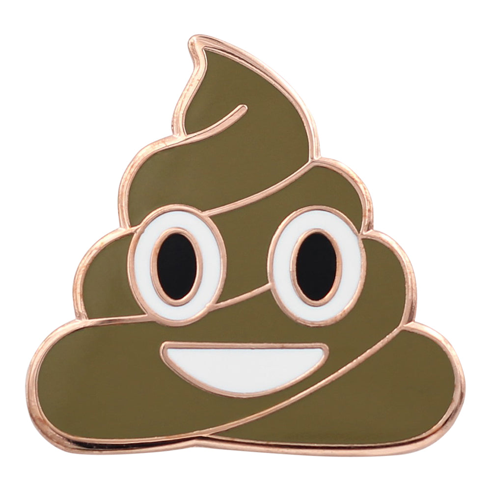 Poop Emoji Pin Series - Poop Enamel Pin Series in Many Different Colors