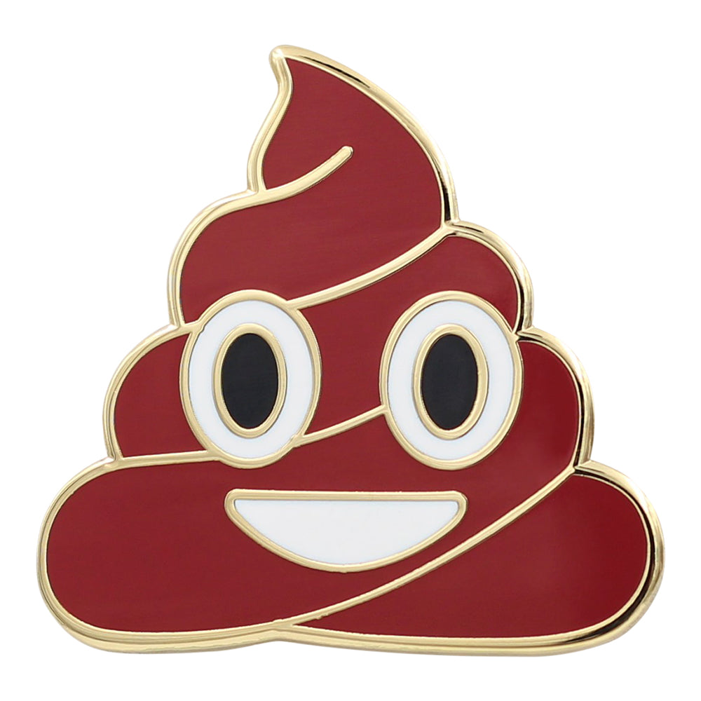 Poop Emoji Pin Series - Poop Enamel Pin Series in Many Different Colors