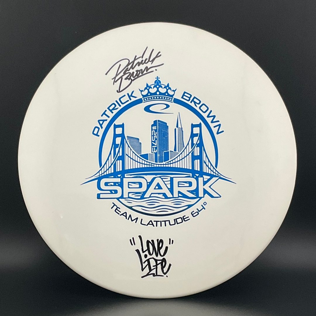 Gold Spark *Signed* - Patrick Brown Team Latitude 64 LE