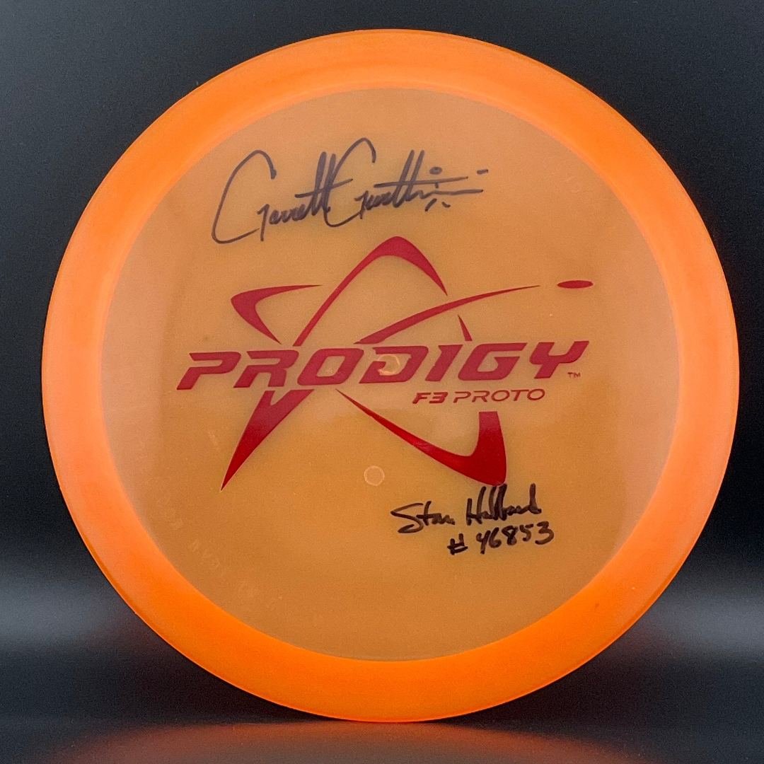 F3 (PROTO) *Signed* - Garrett Gurthie Stan Hubbard