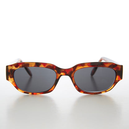 Mod Bold Rectangular Unisex Stylish Sunglasses - Dana