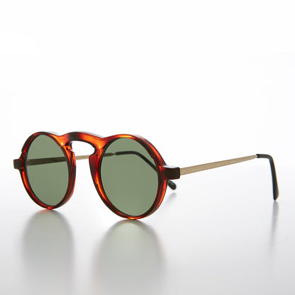 Round Old Fashioned Aviator Sunglasses - Dane