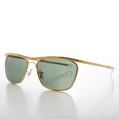 80s Biker Sunglass Glass Lens - Darian