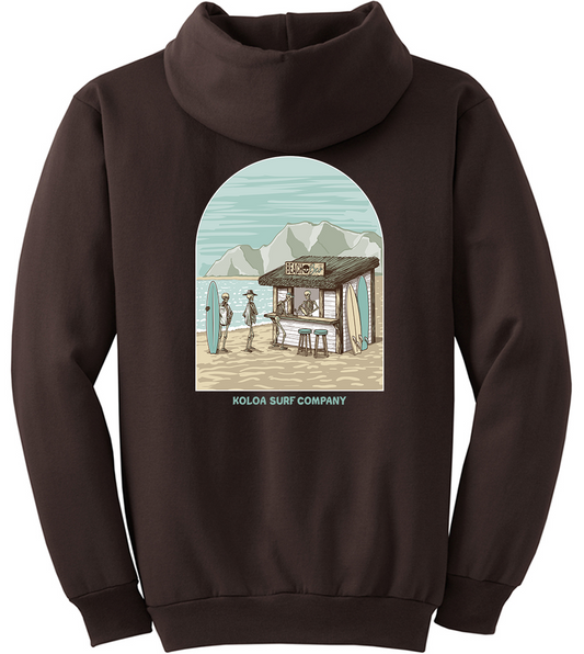 Koloa Skeleton Bar Hoodie