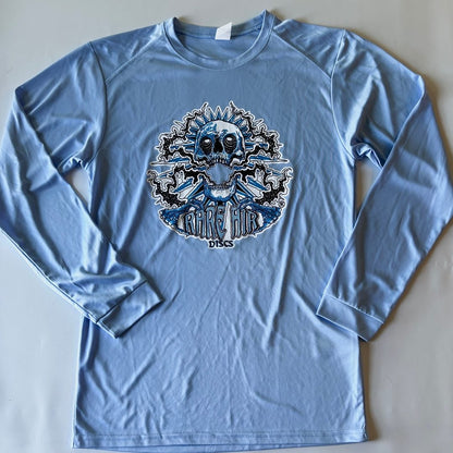 Rare Air Discs Long Sleeve Sun Shirt - RAD Skull