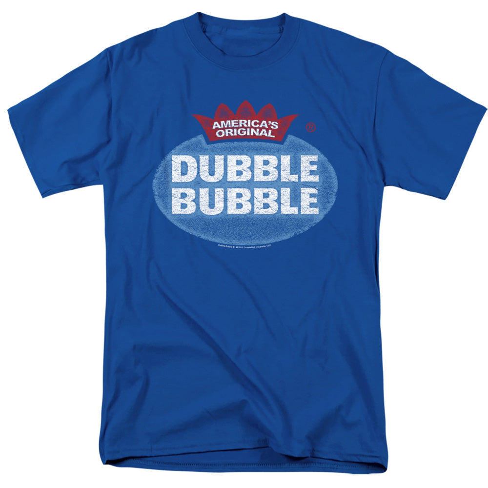 Dubble Bubble Vintage Logo Mens T Shirt Royal Officially Licensed