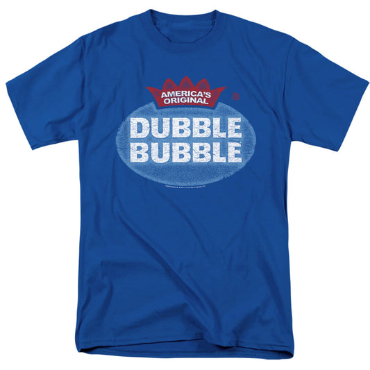 Dubble Bubble Vintage Logo Mens T Shirt Royal Officially Licensed