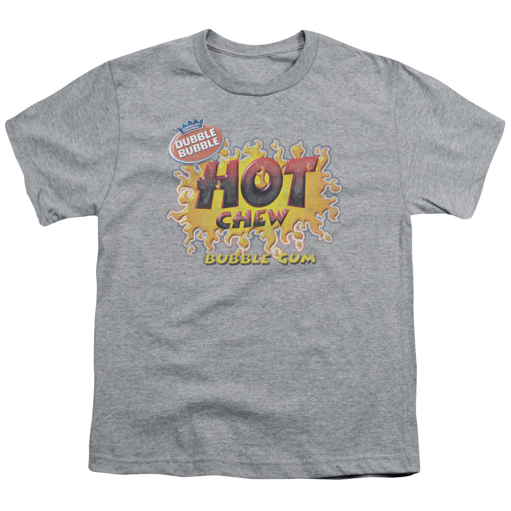 Dubble Bubble Hot Chew Kids Youth T Shirt Athletic Heather Officially Licensed