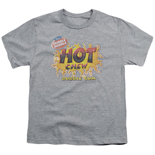 Dubble Bubble Hot Chew Kids Youth T Shirt Athletic Heather Officially Licensed