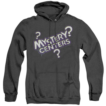 Dubble Bubble Mystery Centers Heather Mens Hoodie Black Officially Licensed