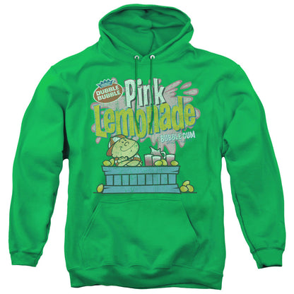 Dubble Bubble Pink Lemonade Mens Hoodie Kelly Green Officially Licensed