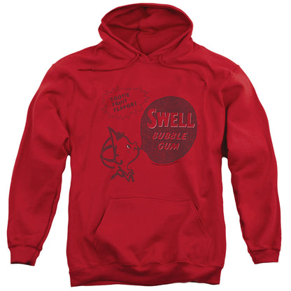 Dubble Bubble Swell Gum Mens Hoodie Red Officially Licensed