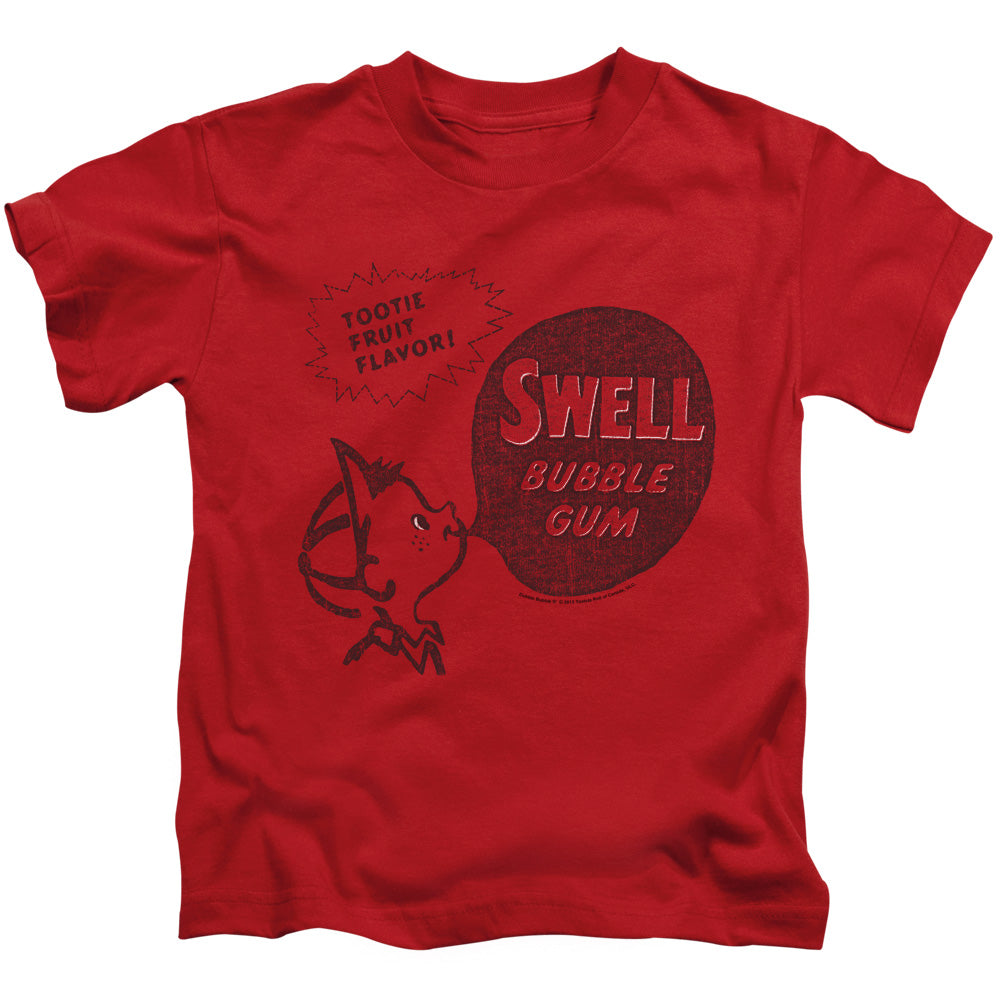 Dubble Bubble Swell Gum Juvenile Kids Youth T Shirt Red (4) Officially Licensed