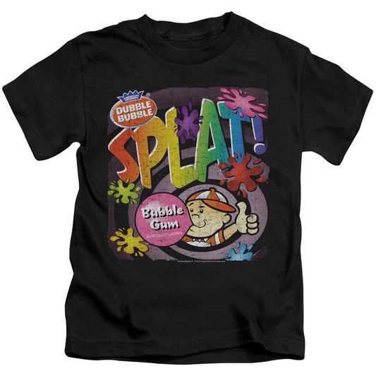 Dubble Bubble Splat Gum Juvenile Kids Youth T Shirt Black (7) Officially Licensed