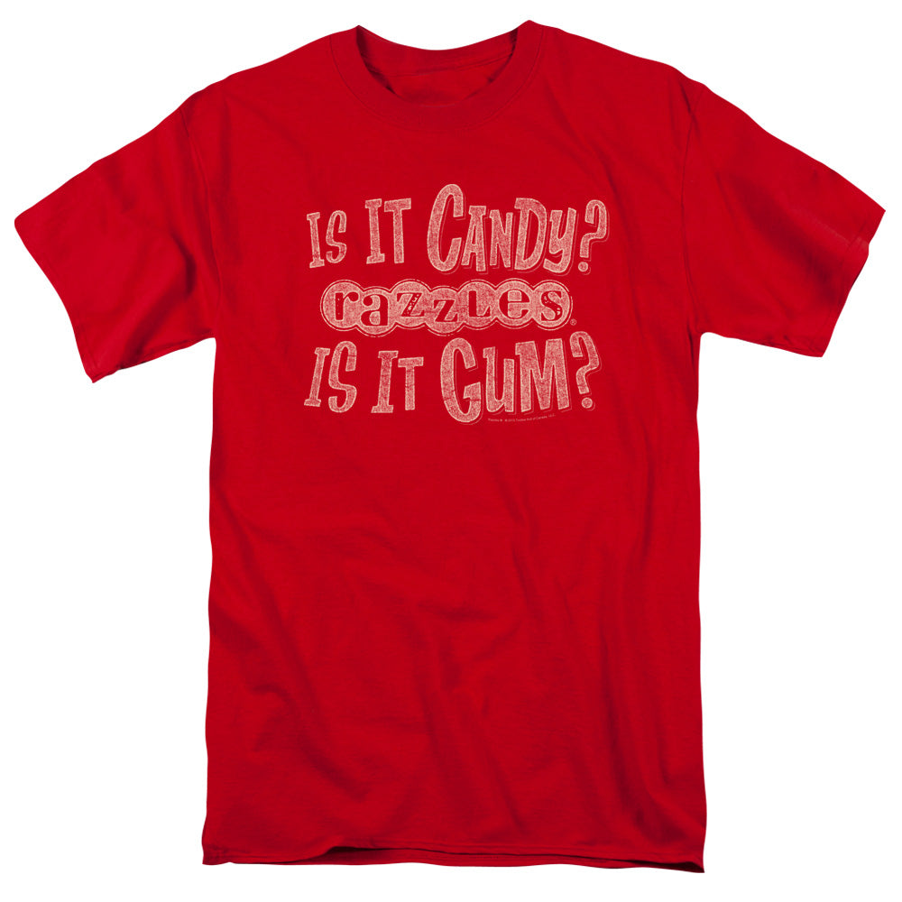 Razzles What Is This Mens T Shirt Red Officially Licensed
