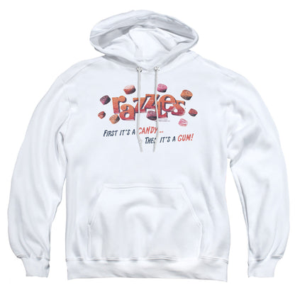 Dubble Bubble A Gum And A Candy Mens Hoodie White Officially Licensed