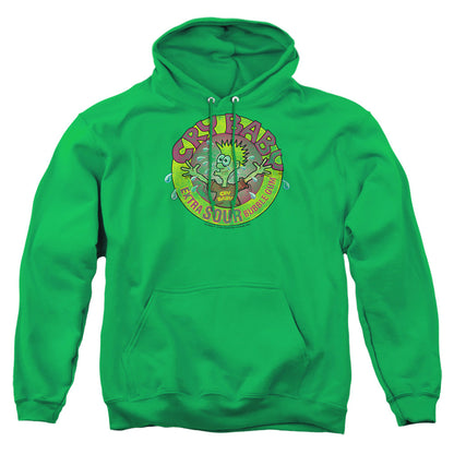 Dubble Bubble Logo Mens Hoodie Kelly Green Officially Licensed