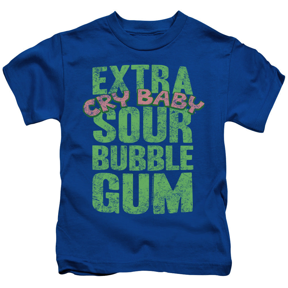 Dubble Bubble Extra Sour Juvenile Kids Youth T Shirt Royal Blue (5 6) Officially Licensed