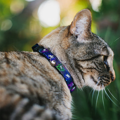 Cat Collar Breakaway - Laser Eye Cats in Space