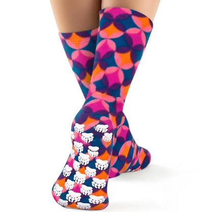 Polar Feet Fleece Socks - Art Deco