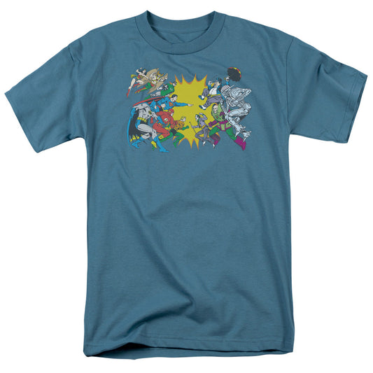 Dc Face Off Mens T Shirt Slate Officially Licensed