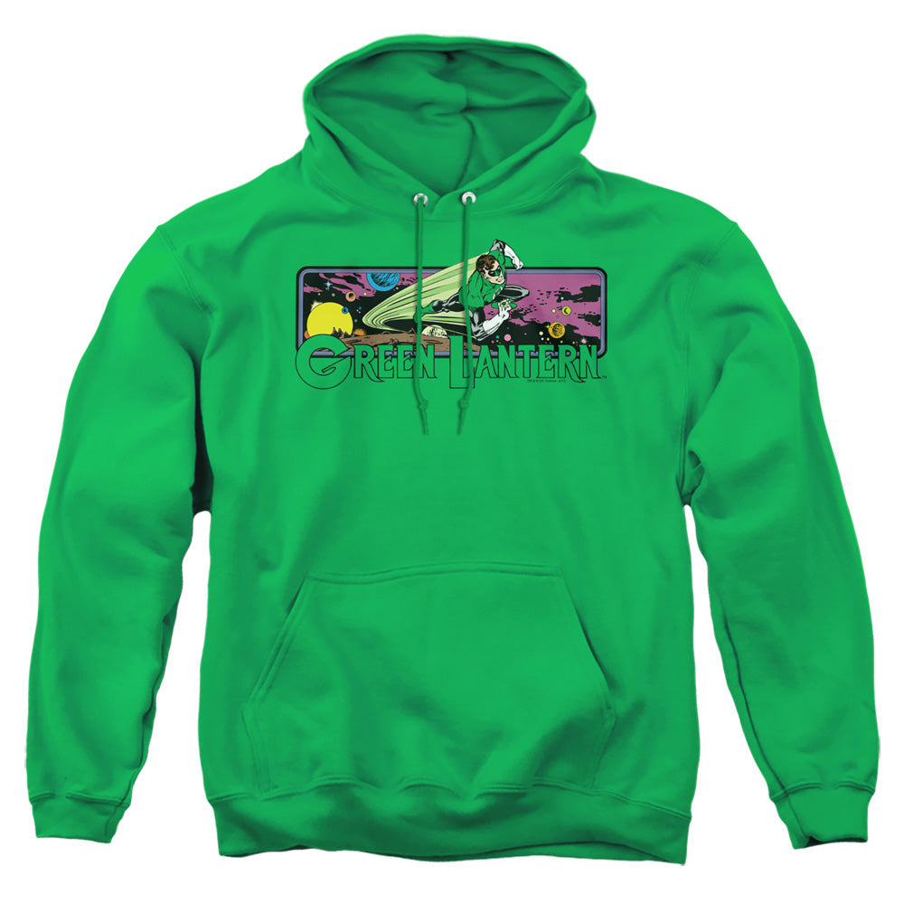 Dc Green Lantern Cosmos Mens Hoodie Kelly Green Officially Licensed