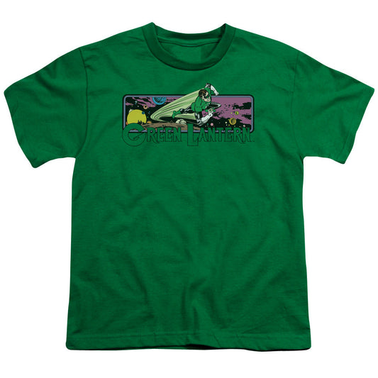 DC Comics Green Lantern Coos Kids Youth T Shirt Kelly Green Officially Licensed