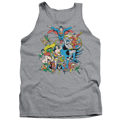 Dc Green Arrow Green Arrow Mens Tank Top Shirt Athletic Heather Officially Licensed