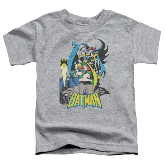DC Comics Heroic Trio Toddler Kids Youth T Shirt Athletic Heather Officially Licensed