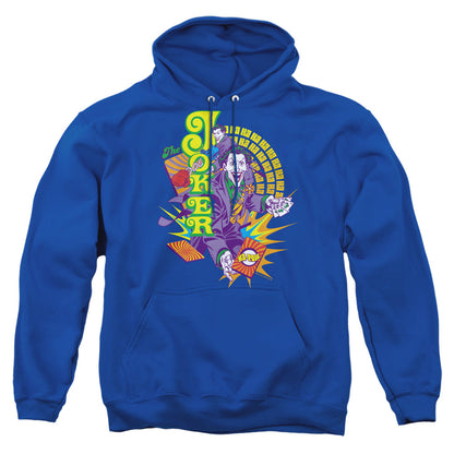 Dc Raw Deal Mens Hoodie Royal Blue Officially Licensed