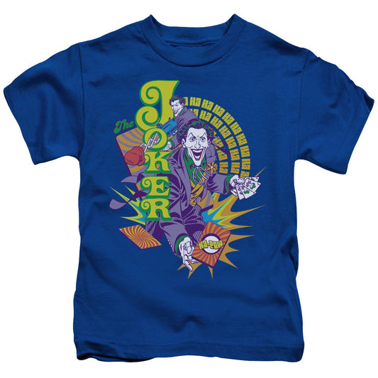 DC Comics Raw Deal Juvenile Kids Youth T Shirt Royal Blue Officially Licensed