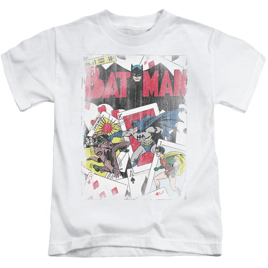DC Comics Number 11 Distressed Juvenile Kids Youth T Shirt White Officially Licensed