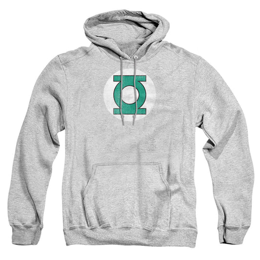 Dc Gl Logo Distressed Mens Hoodie Athletic Heather Officially Licensed